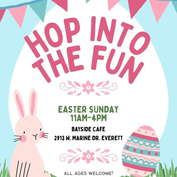 Hop Into The Fun, Easter Sunday at Bayside Cafe
